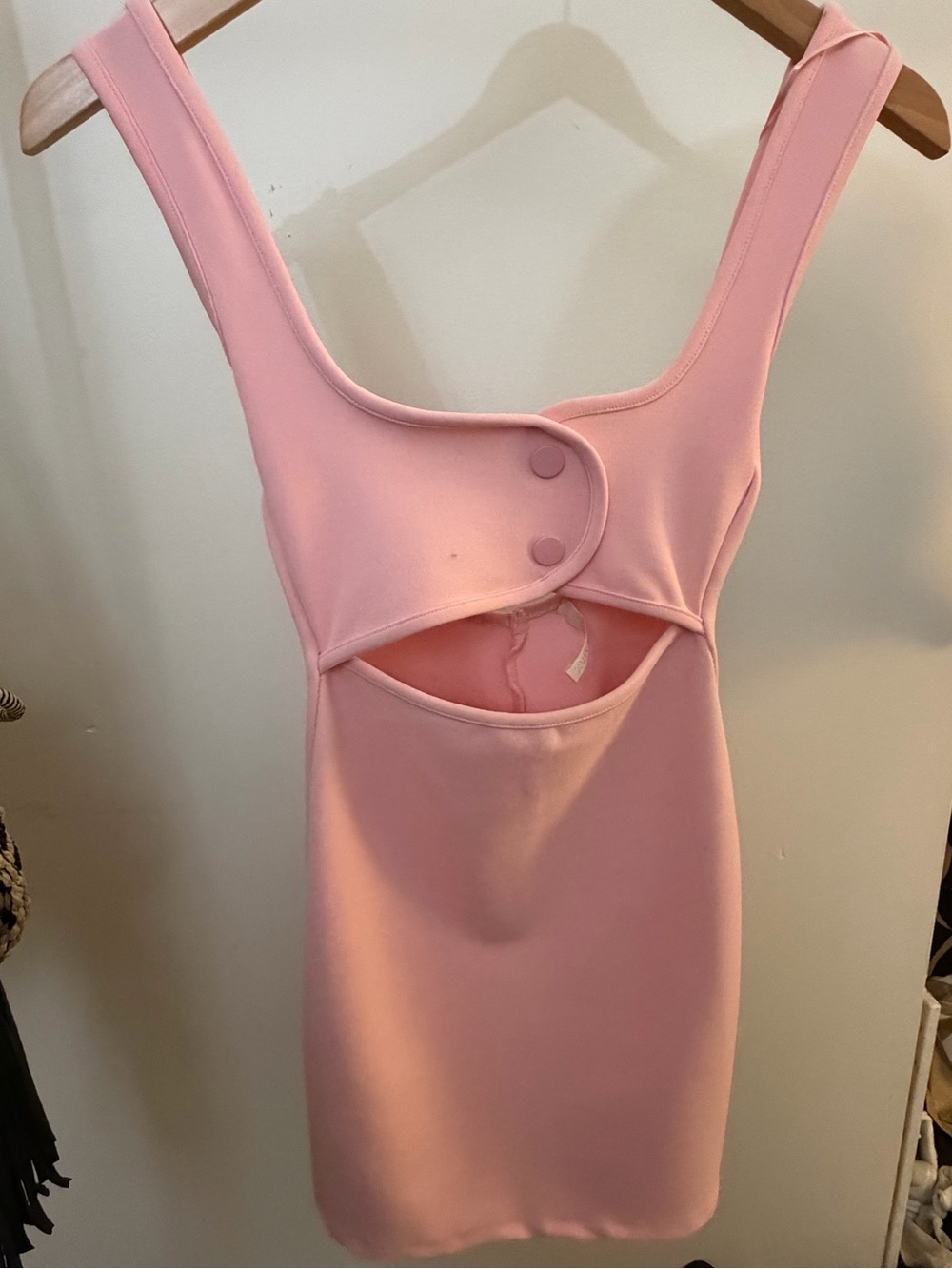 Zara Pink Mini Dress with Cutout